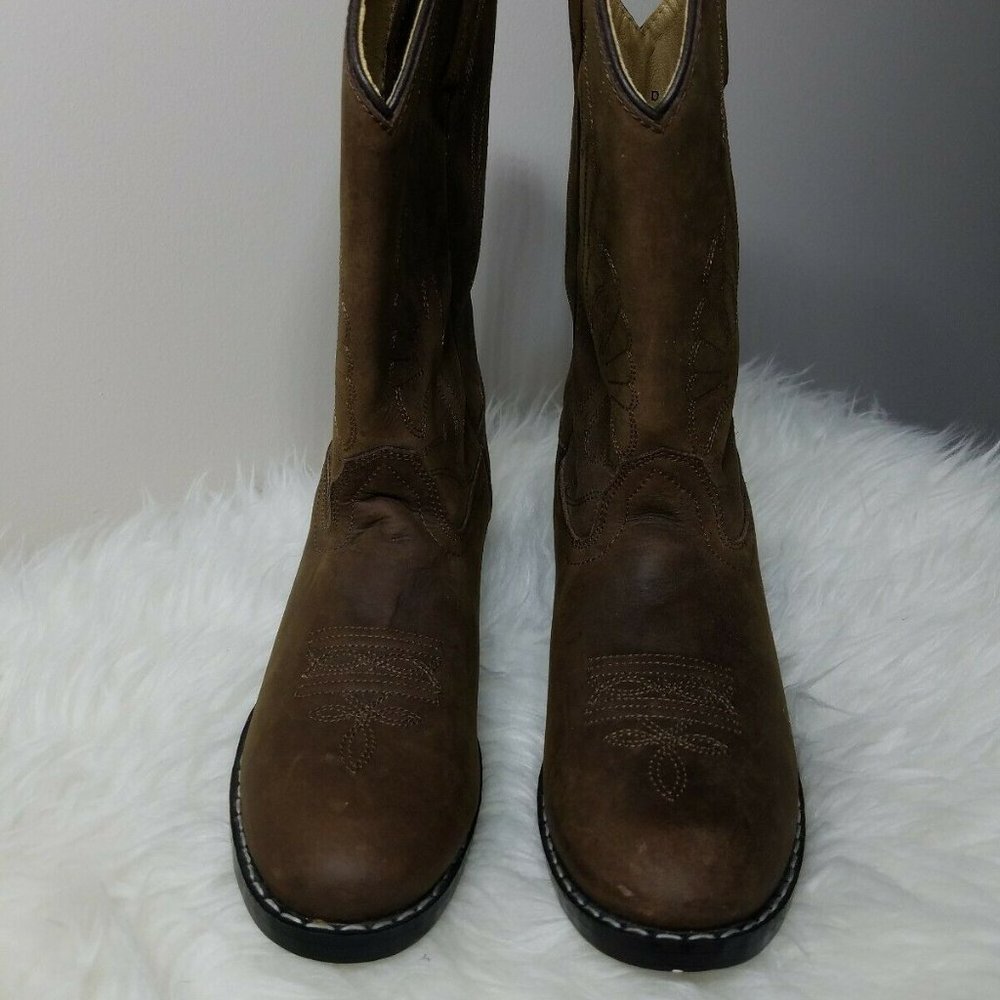 Masterson Brown High Western Boots Size 6.5